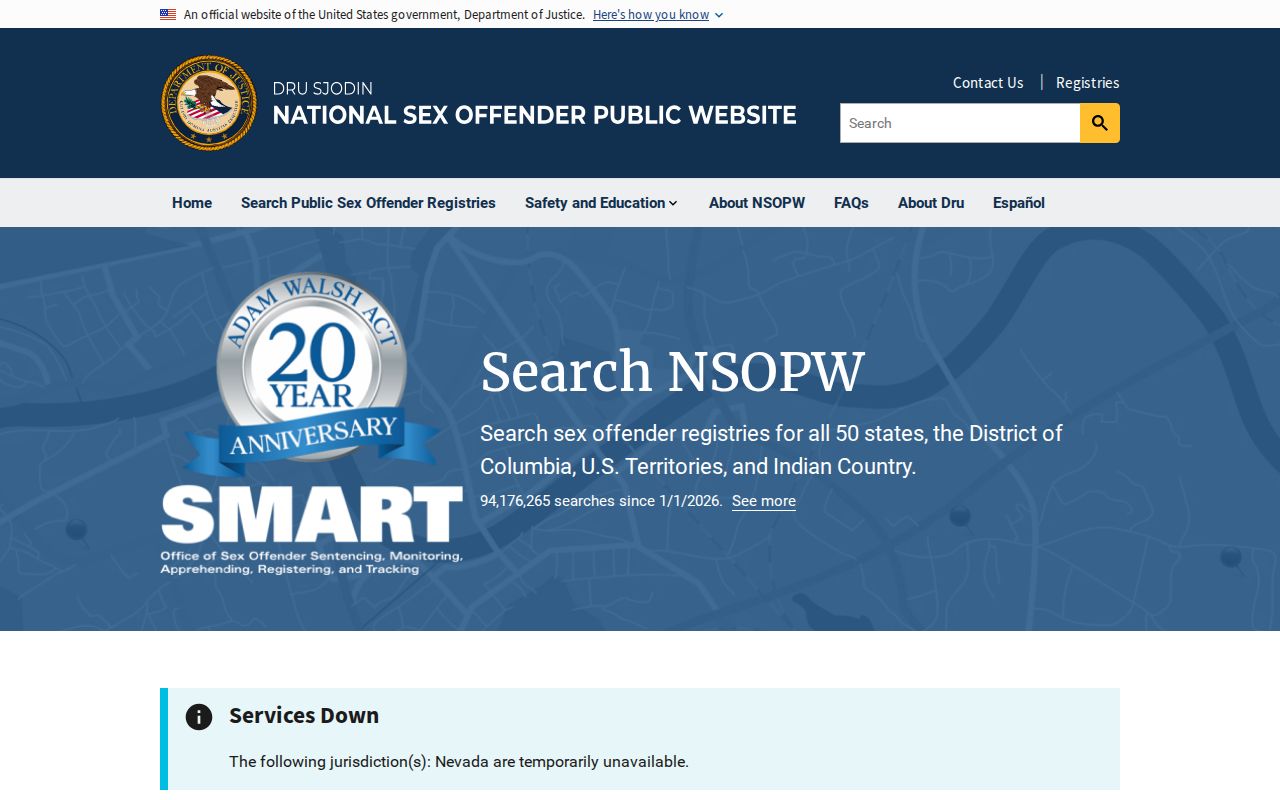 Northumberland County sex offender lookup through the national registry search